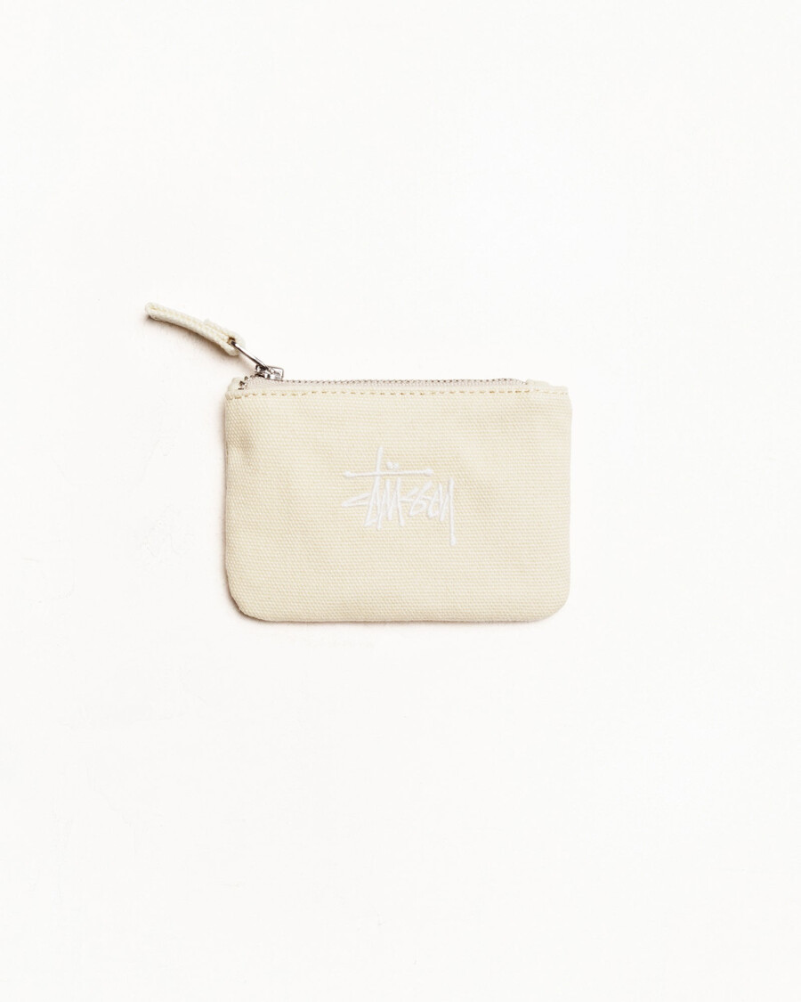 canvas coin pouch