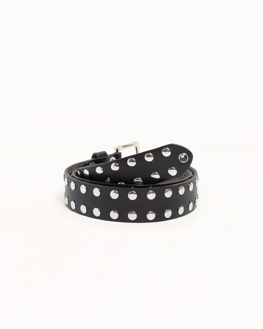 8 ball studded belt