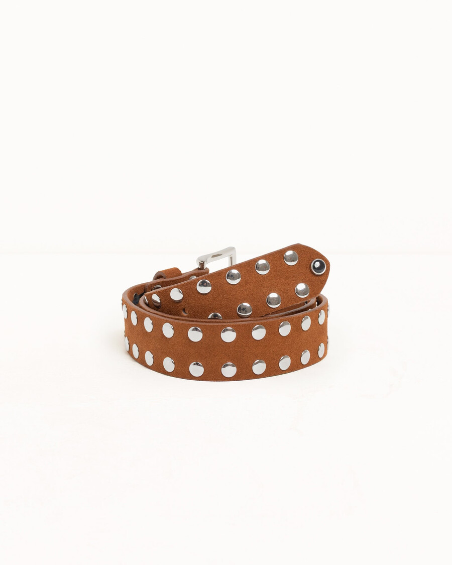 8 ball studded belt