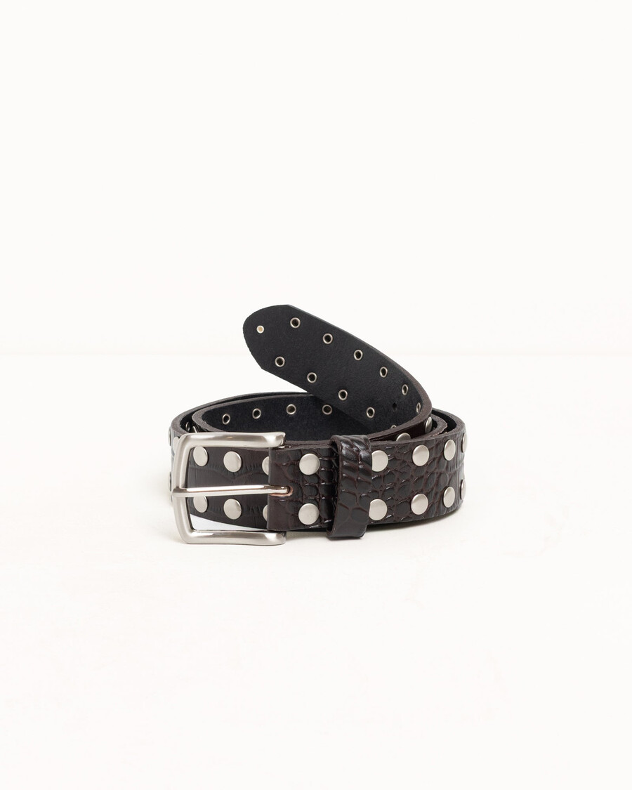 8 ball studded belt