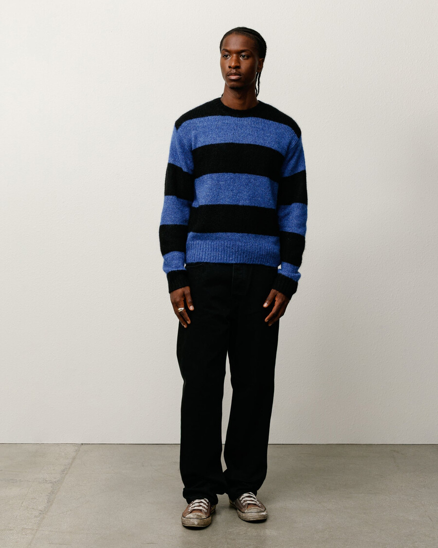mohair stripe sweater
