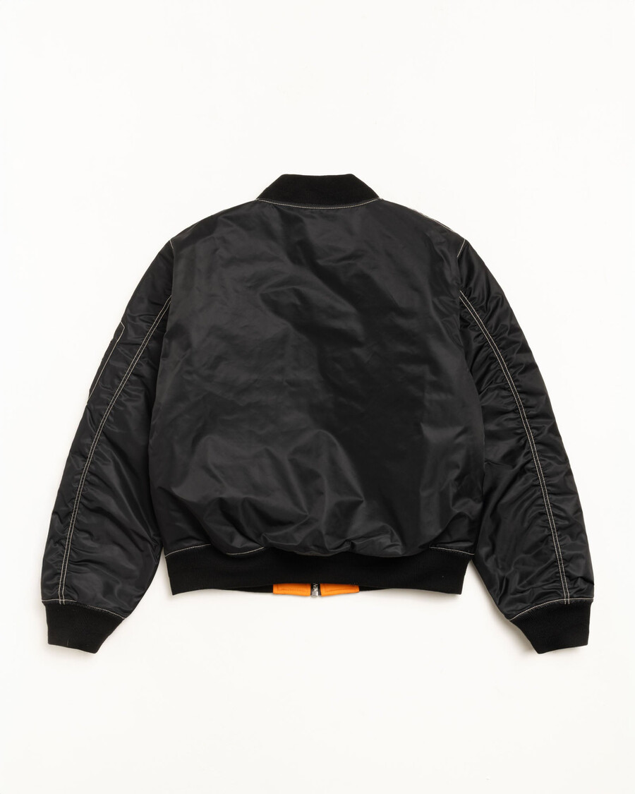 built reversible bomber jacket