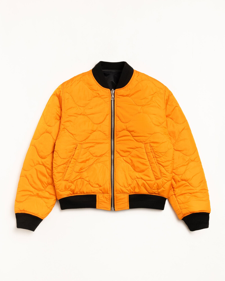 built reversible bomber jacket
