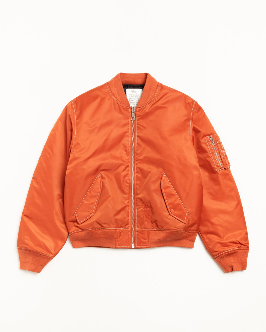 built reversible bomber jacket