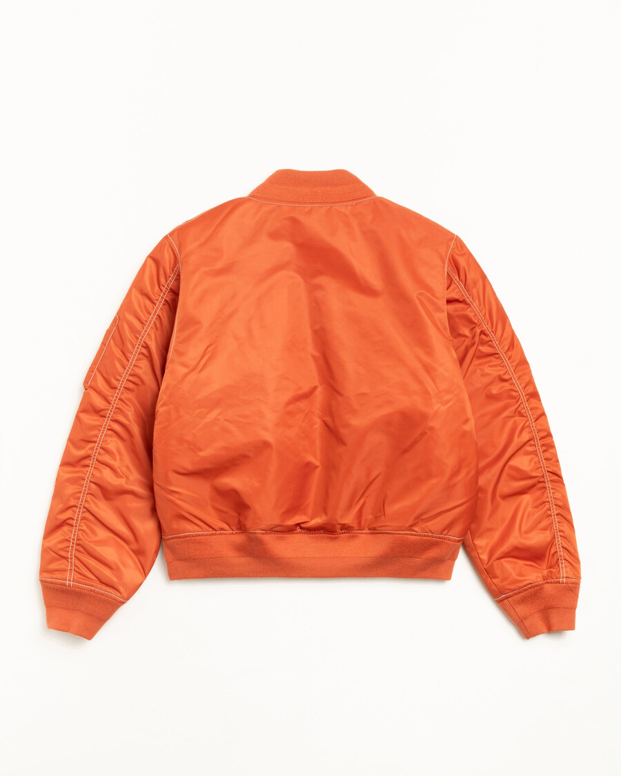built reversible bomber jacket