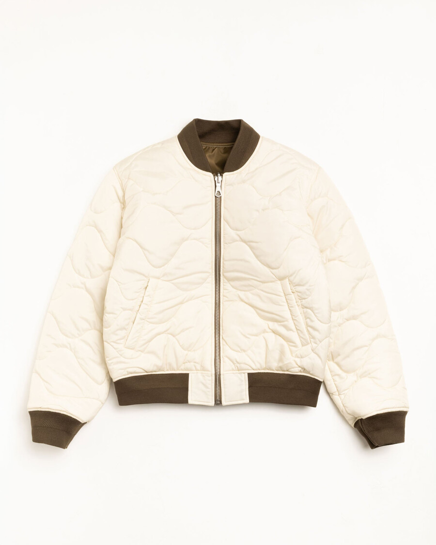built reversible bomber jacket