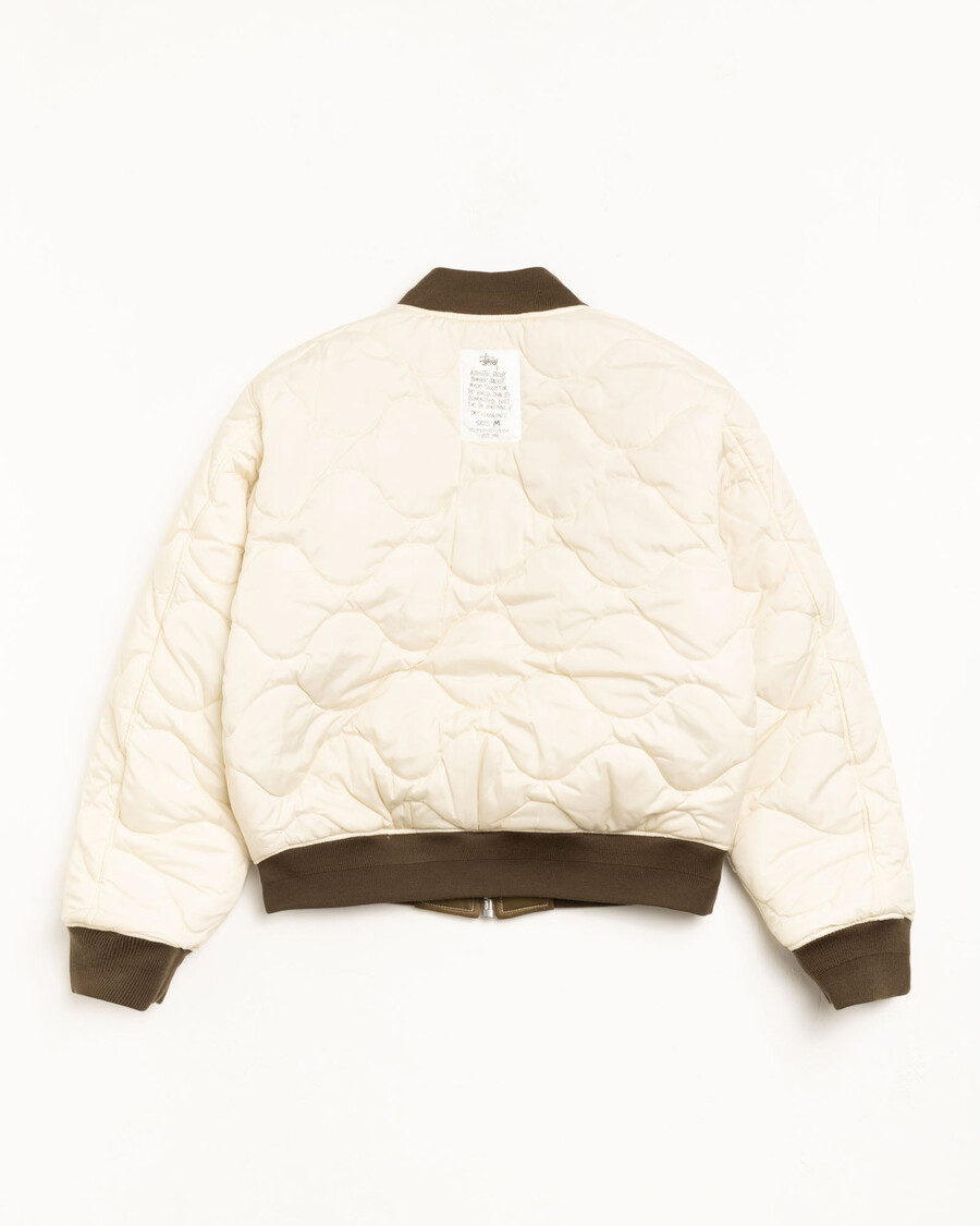 built reversible bomber jacket
