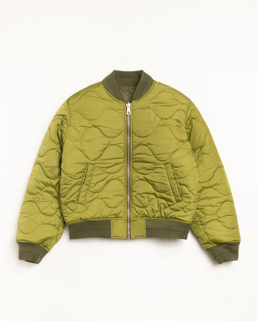 built reversible bomber jacket