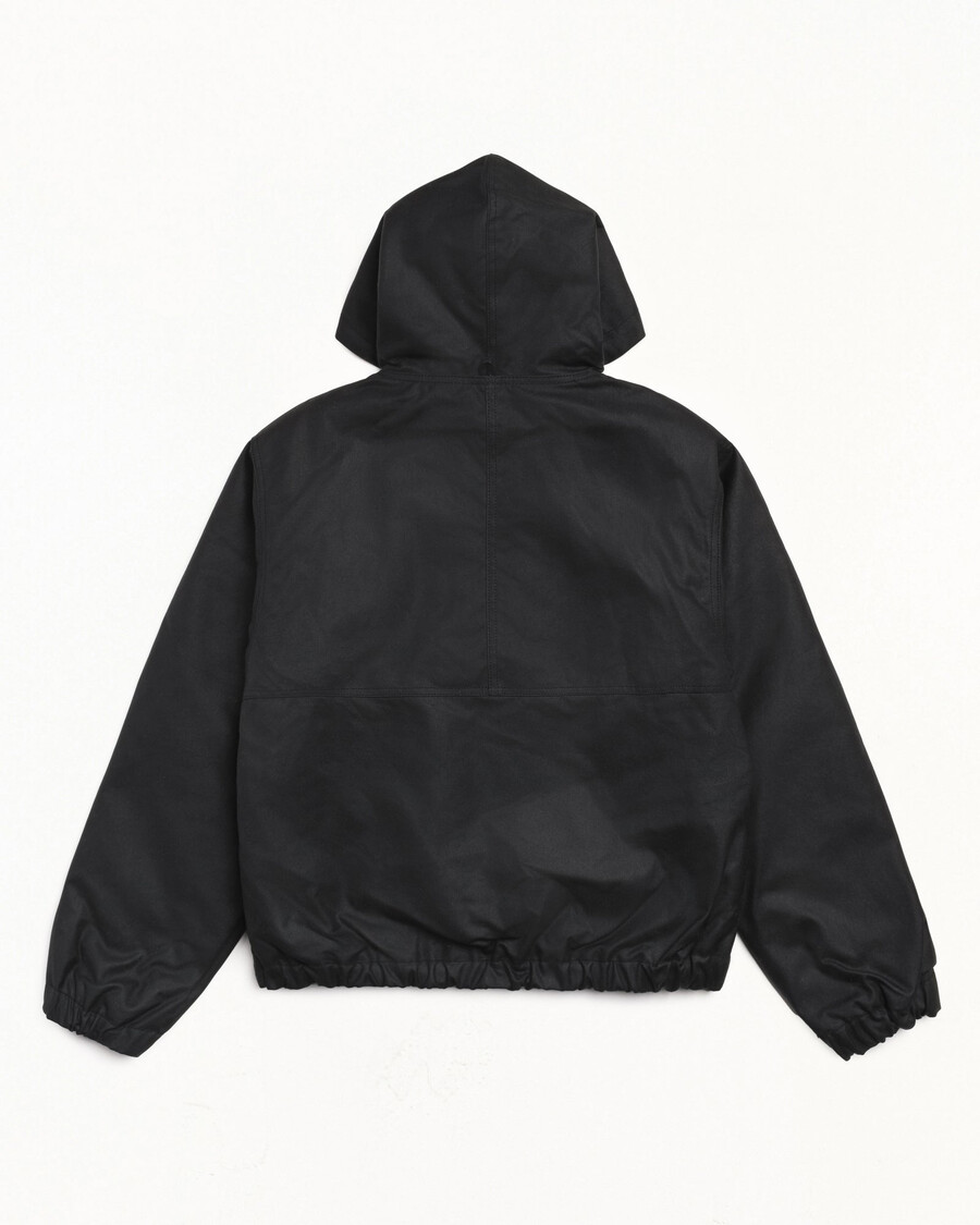waxed cotton work jacket