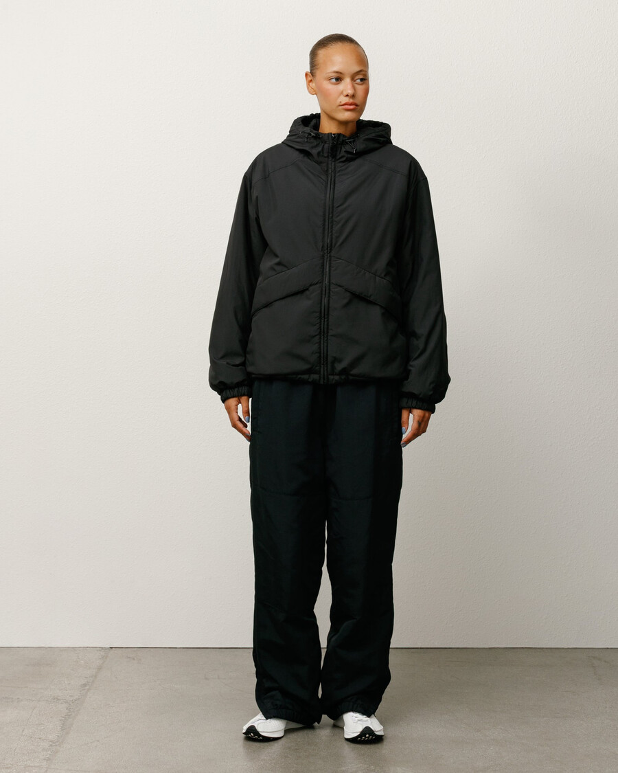 insulated hooded jacket