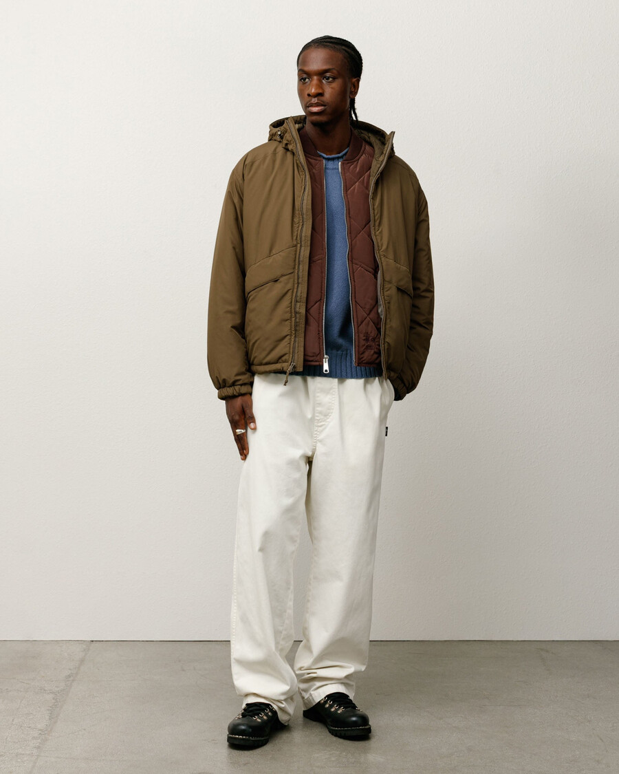 insulated hooded jacket