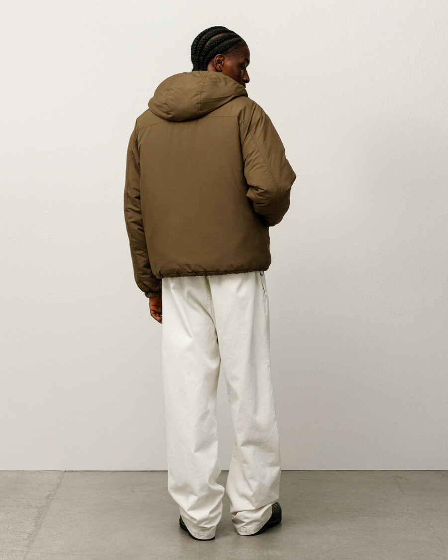 insulated hooded jacket