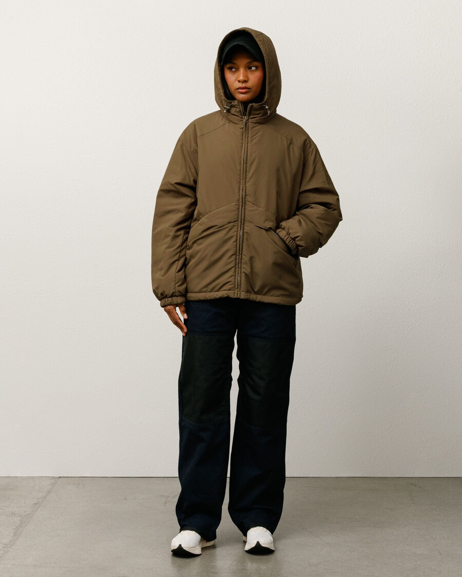 insulated hooded jacket