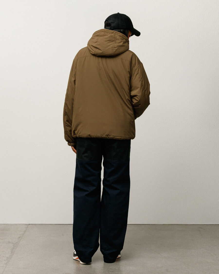 insulated hooded jacket