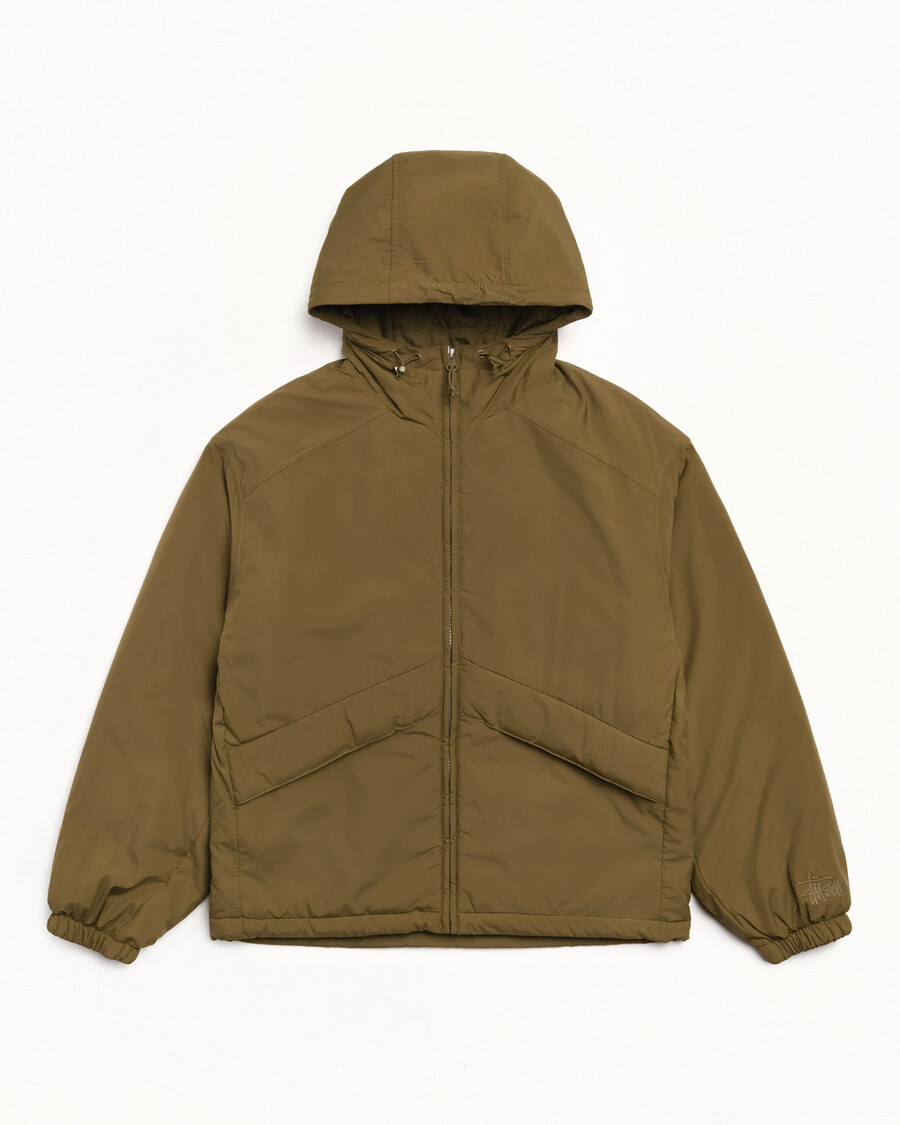 insulated hooded jacket