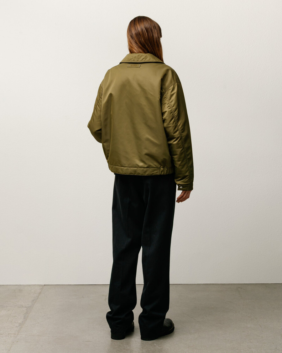 pile lined zip jacket