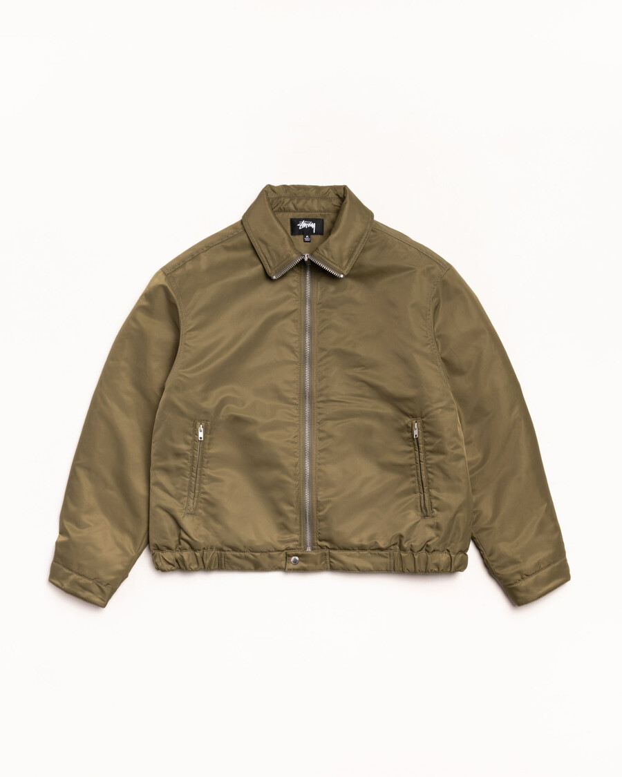 pile lined zip jacket