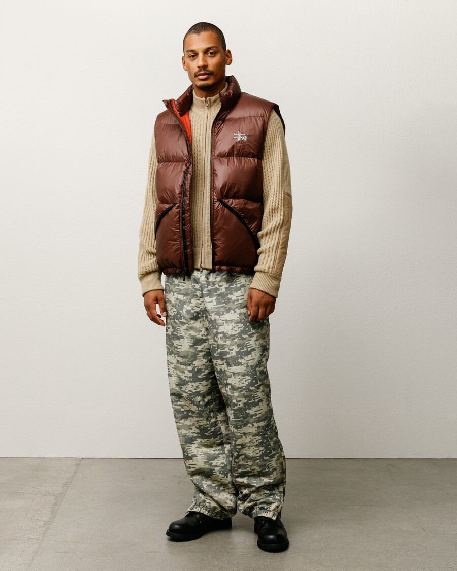 micro ripstop down vest