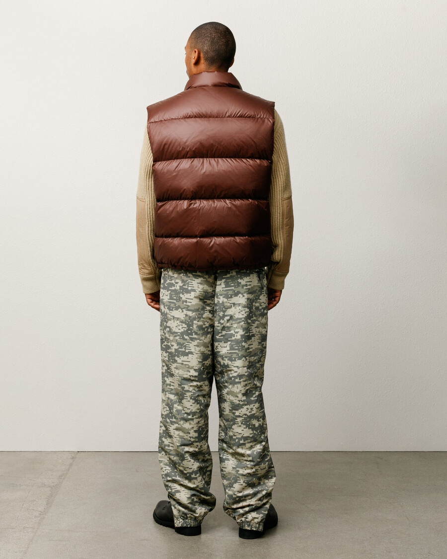 micro ripstop down vest