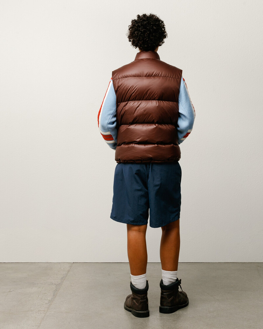 micro ripstop down vest