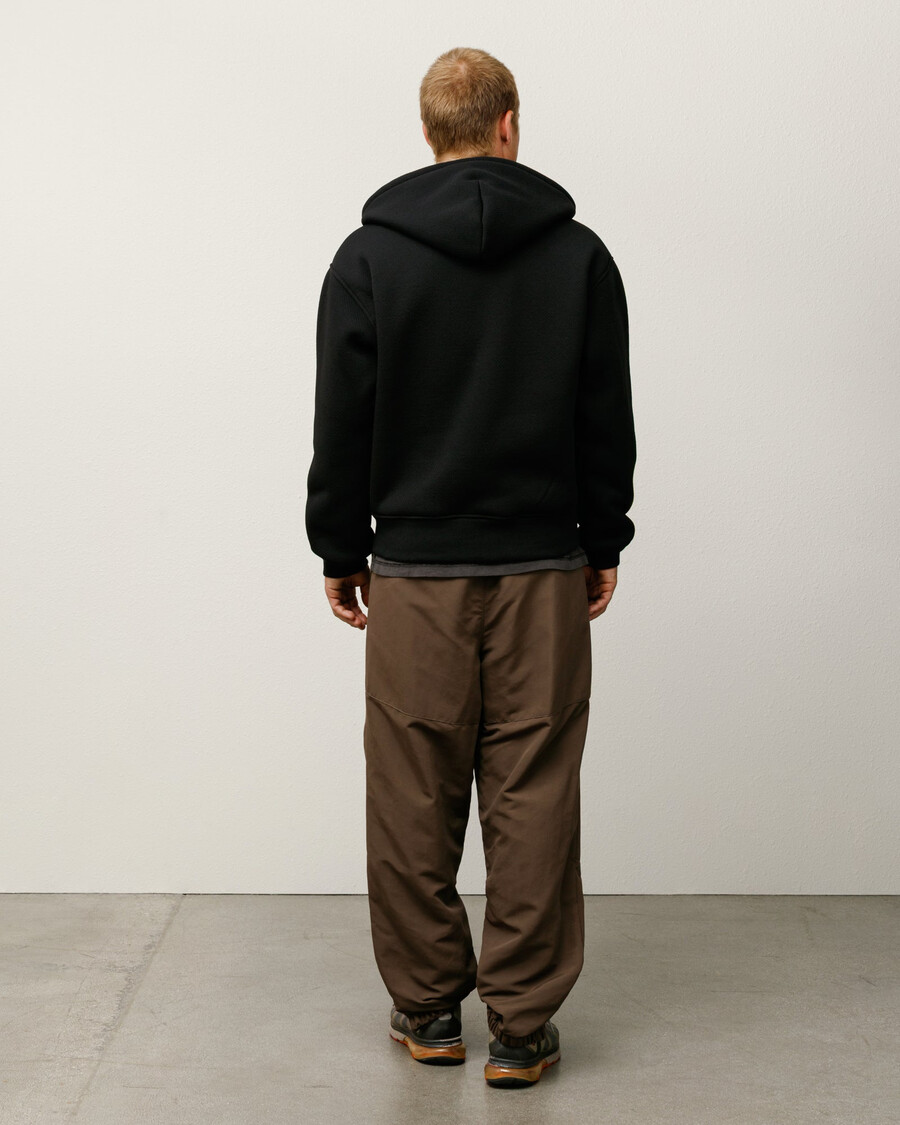 bonded sherpa hoodie