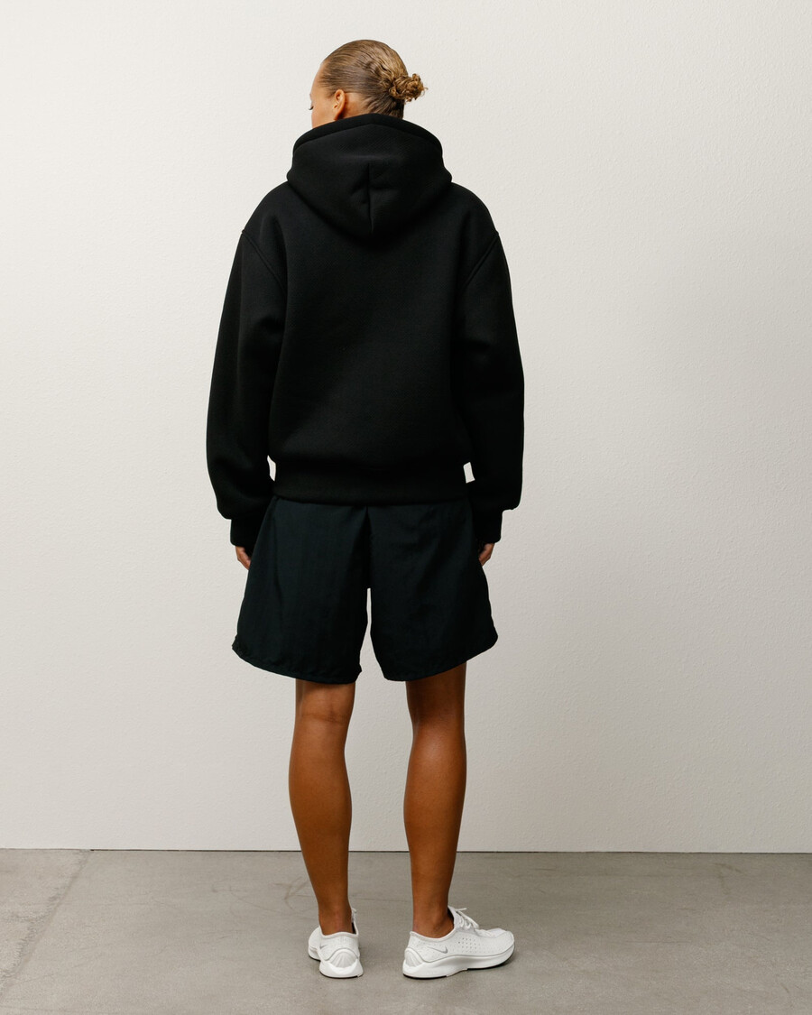 bonded sherpa hoodie
