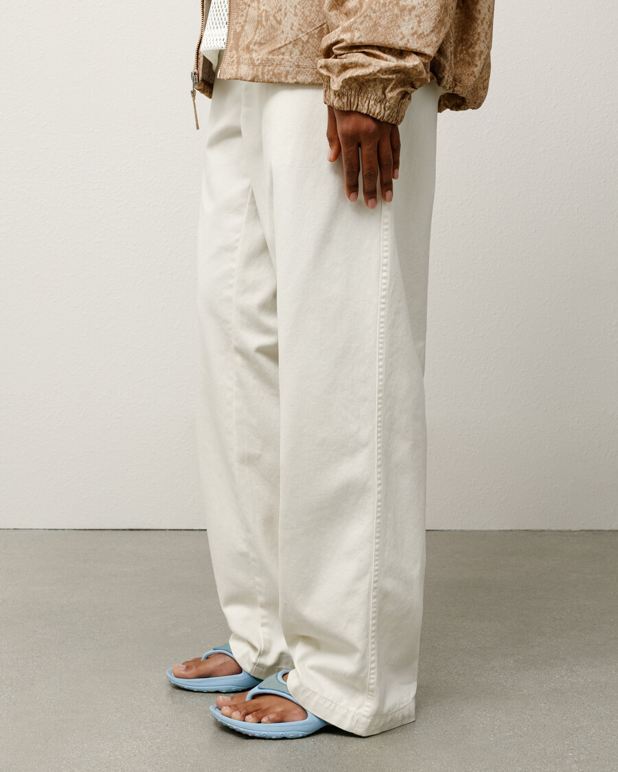 beach pant cotton twill