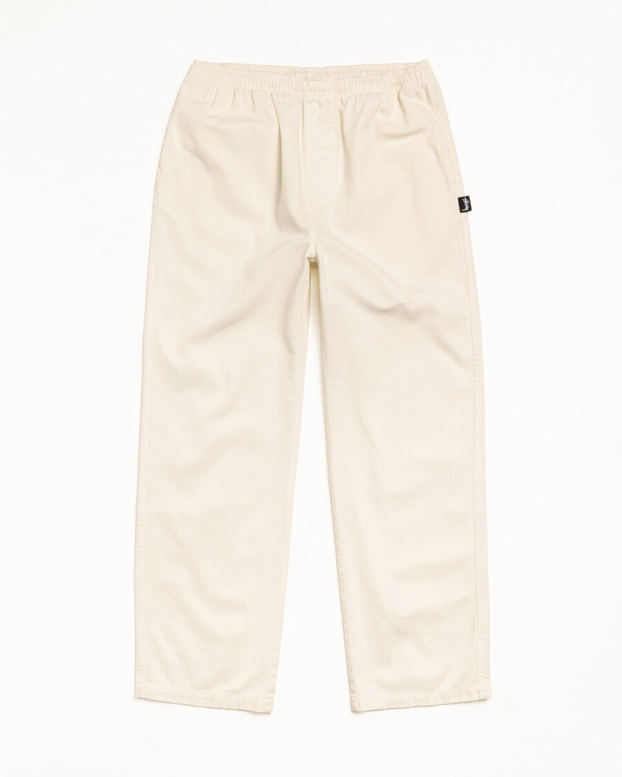 beach pant cotton twill