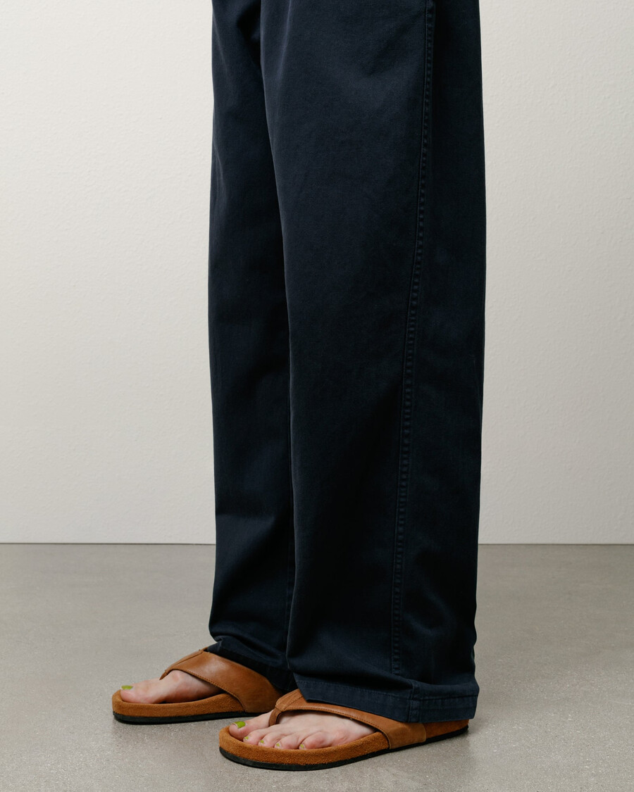 beach pant cotton twill