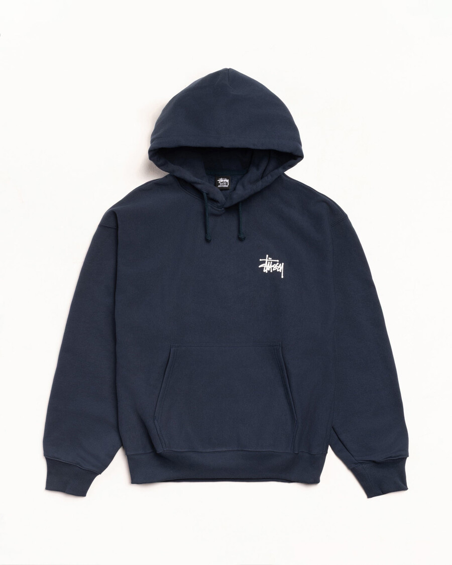 basic stüssy hoodie