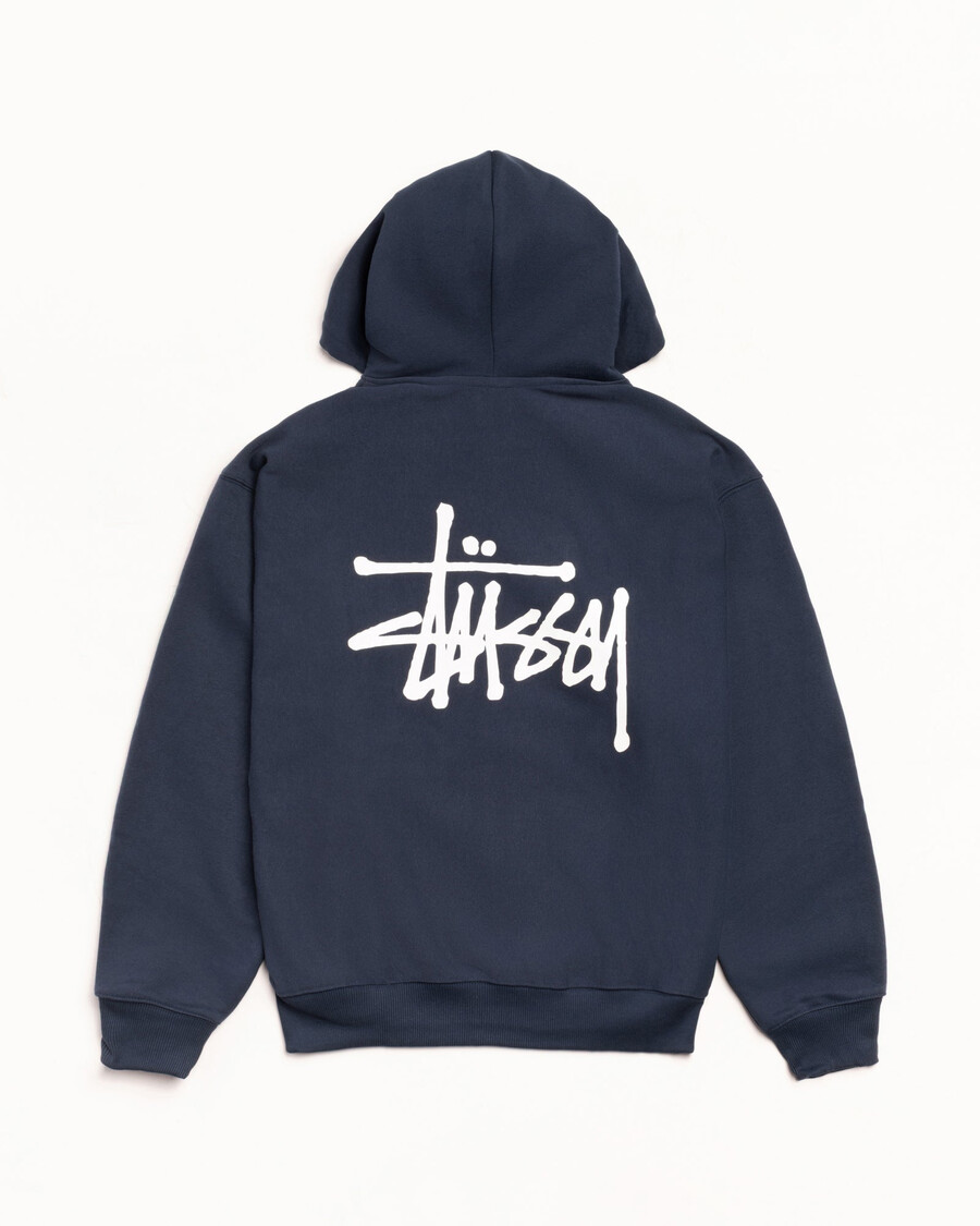basic stüssy hoodie