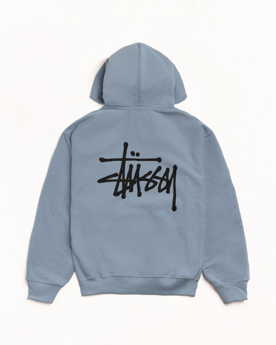 basic stüssy hoodie