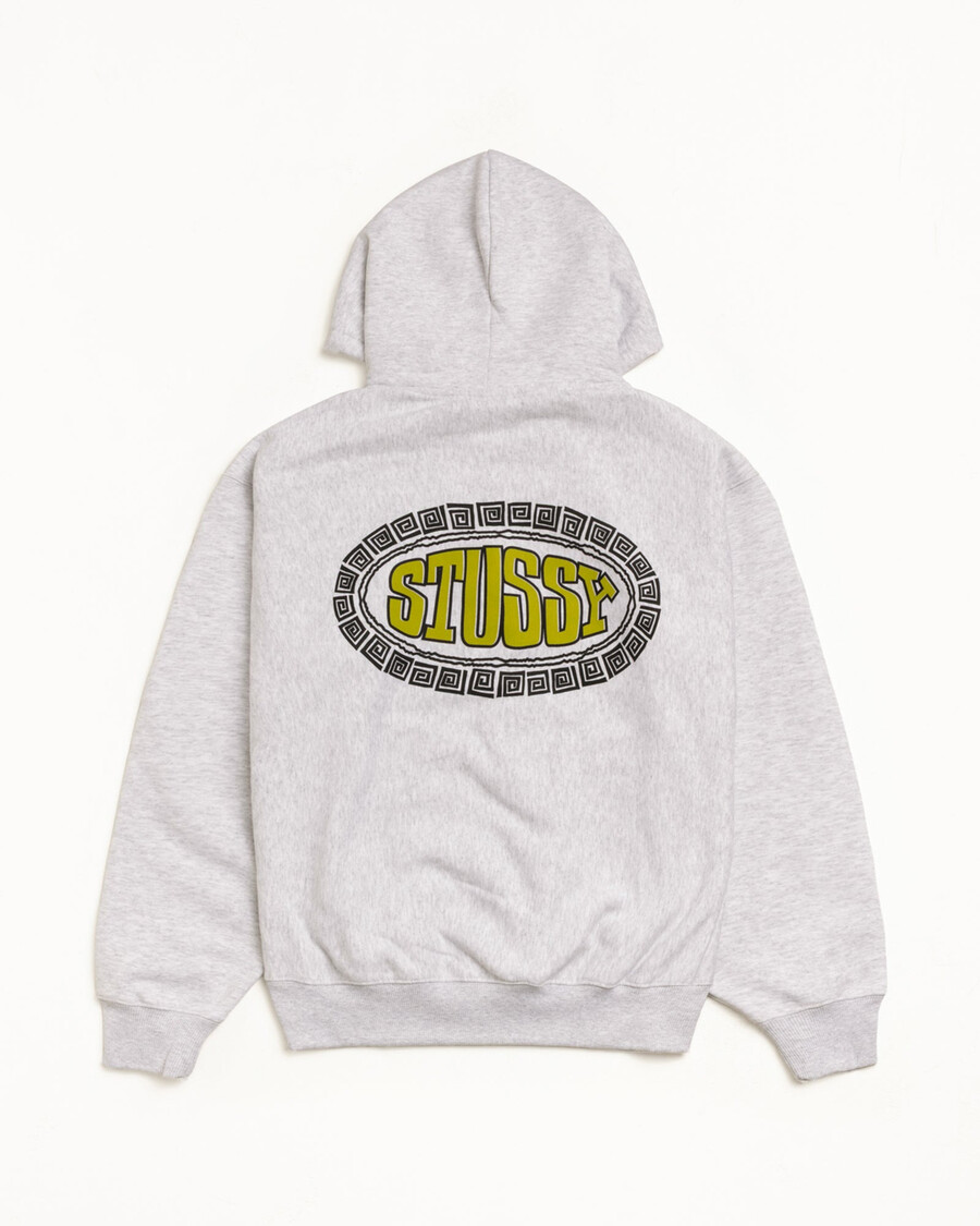 tile oval hoodie