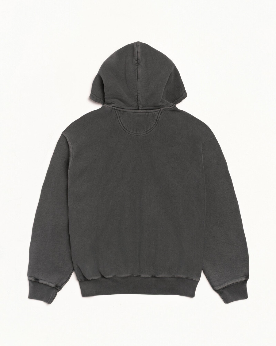 stüssy wear zip hoodie pigment dyed