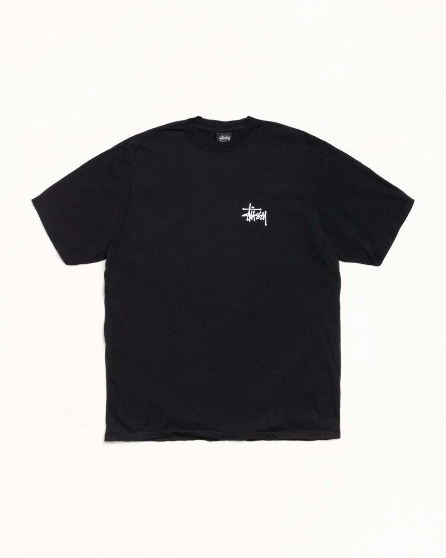 basic stüssy tee pigment dyed