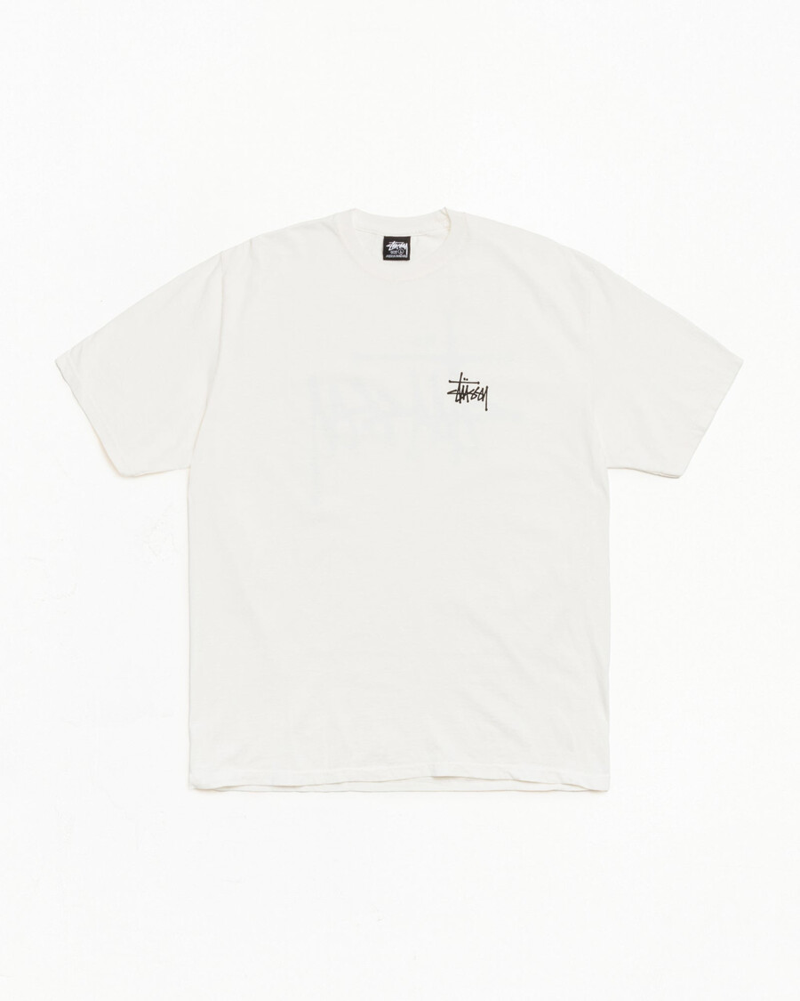 basic stüssy tee pigment dyed
