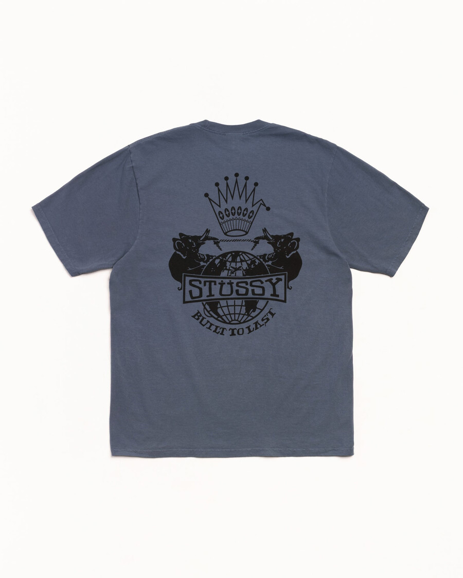 built to last tee pigment dyed