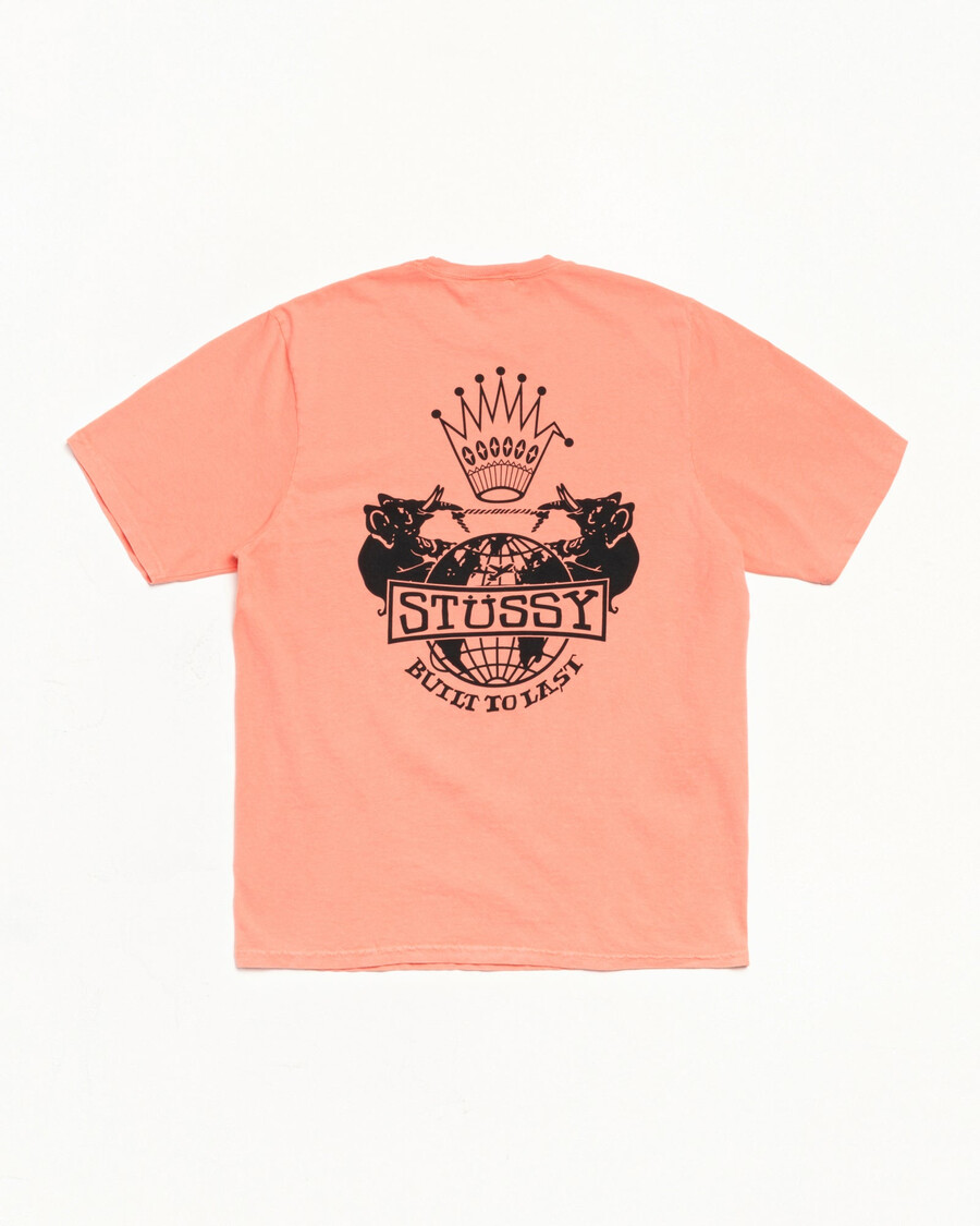 built to last tee pigment dyed