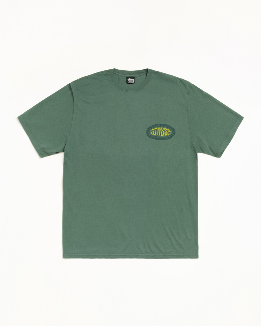 tile oval tee pigment dyed