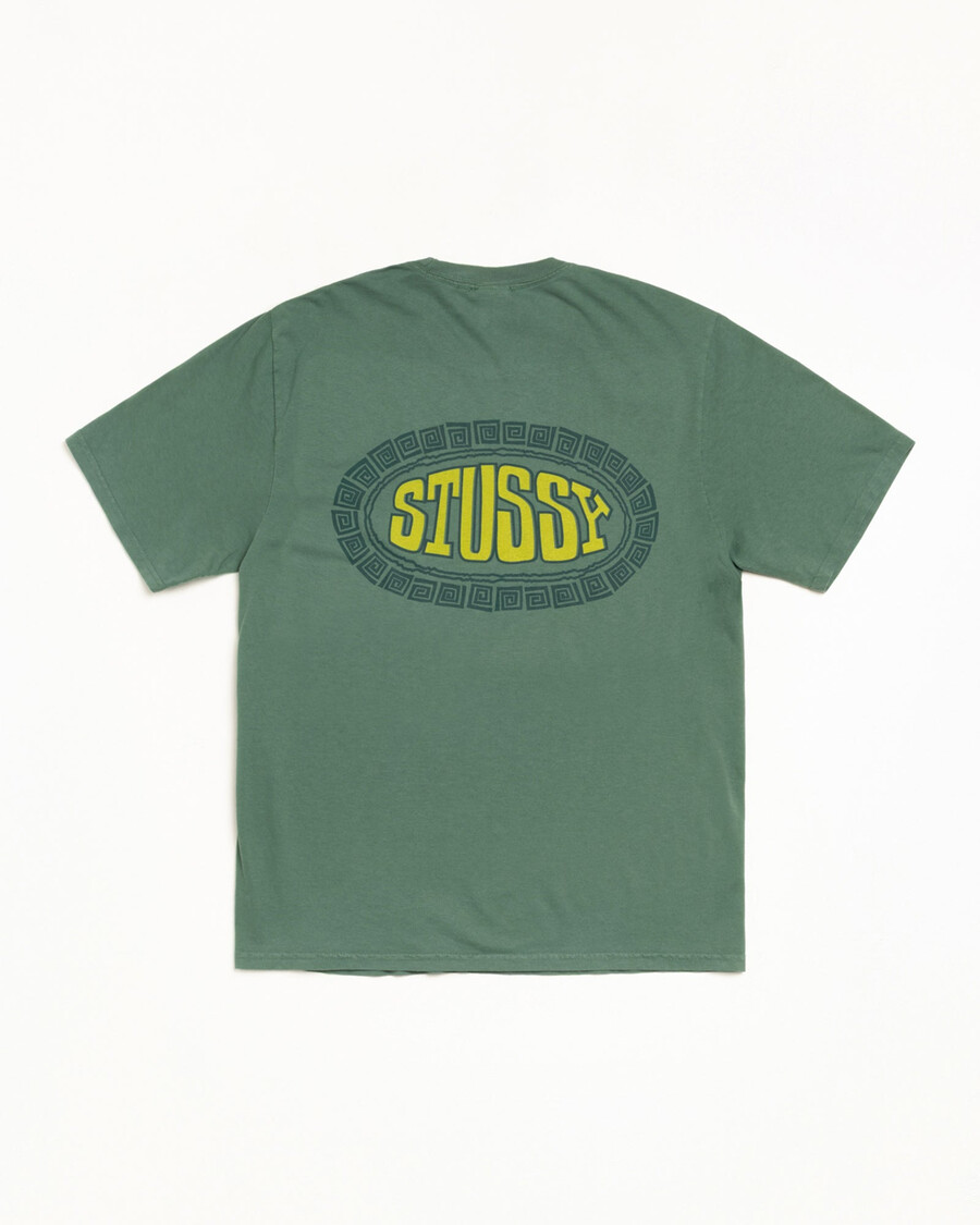 tile oval tee pigment dyed