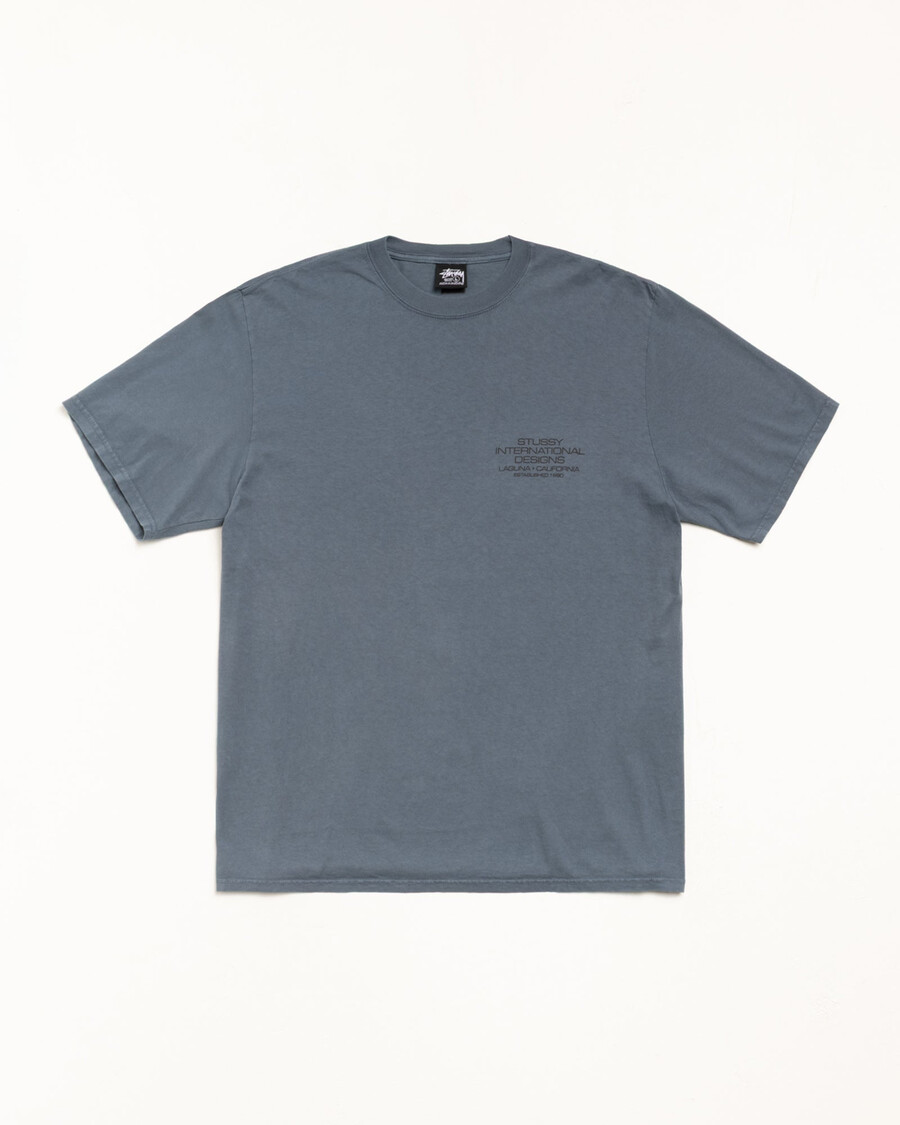 international design tee pigment dyed