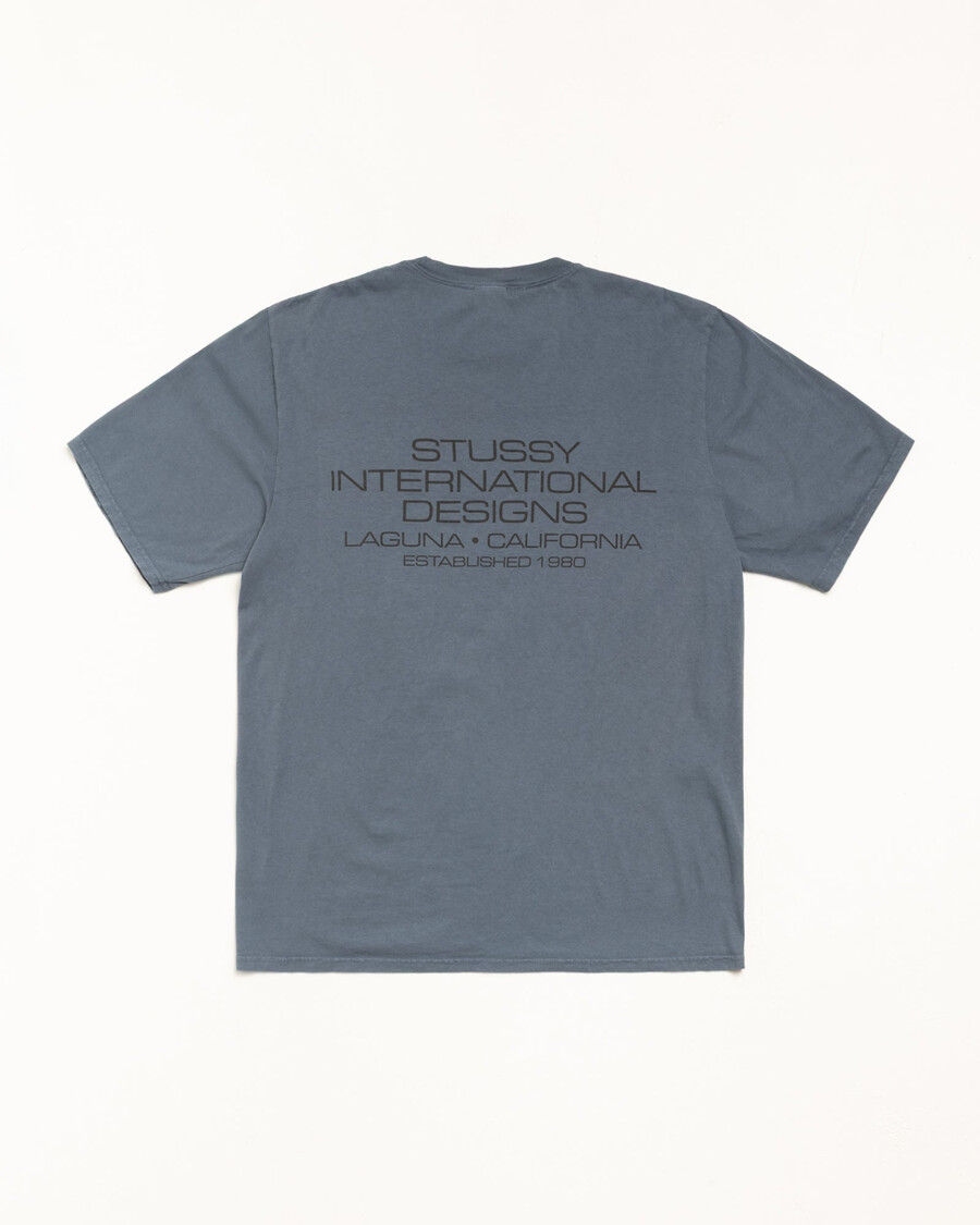 international design tee pigment dyed