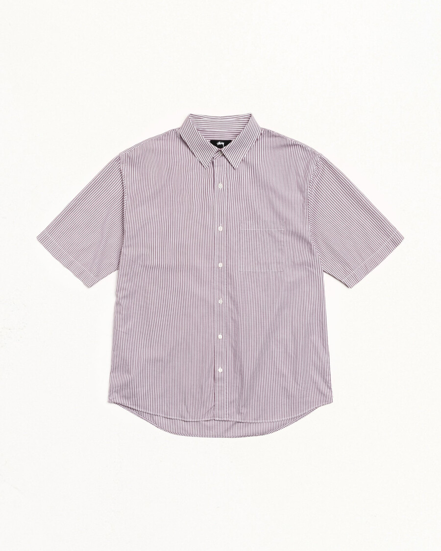 boxy ss shirt 8 ball stripe