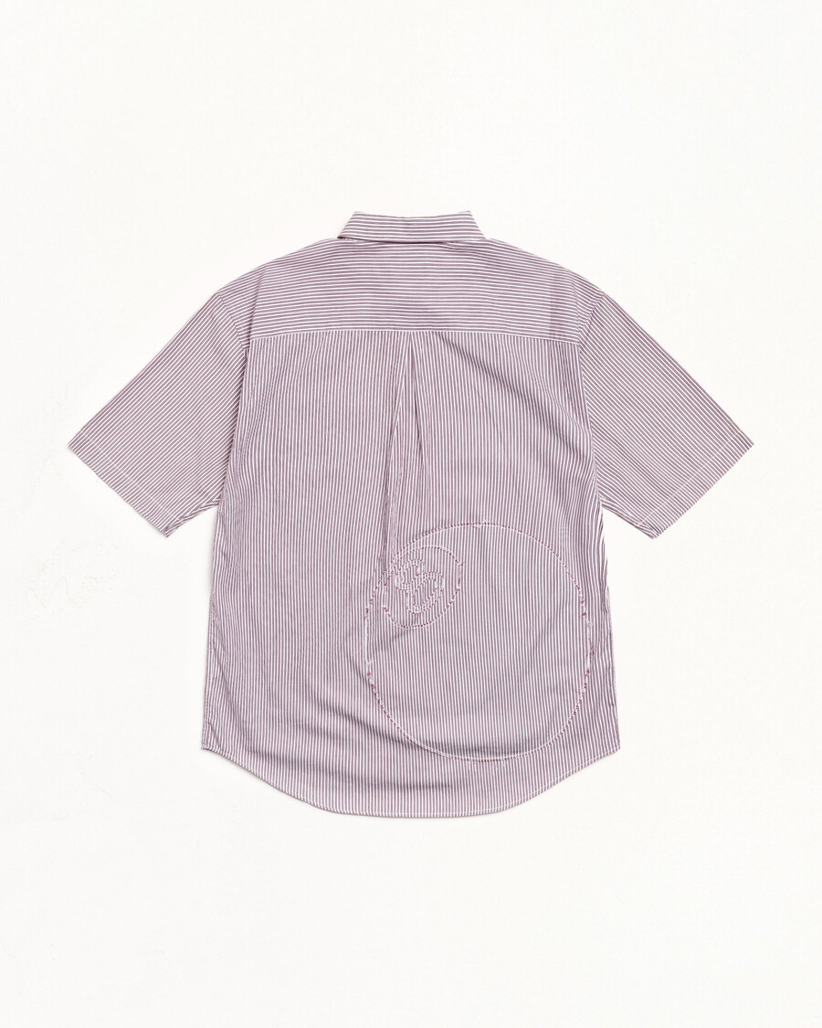boxy ss shirt 8 ball stripe