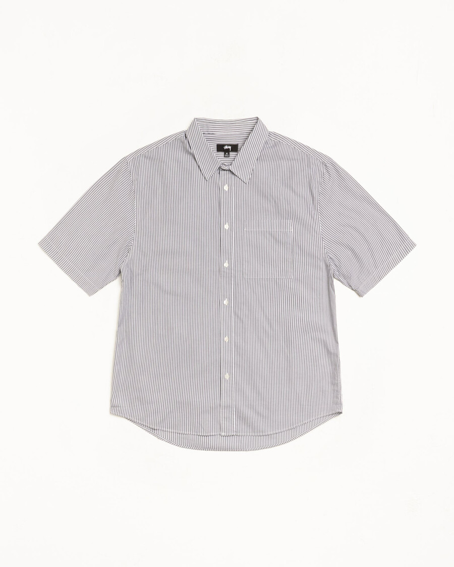 boxy ss shirt 8 ball stripe