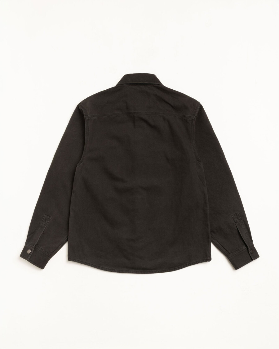 heavy washed canvas shirt
